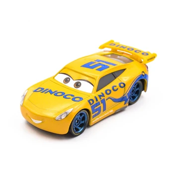 1:55 Disney Pixar Cars 3 Diecast Kovinski Novo Vlogo Avto Igrače Jackson Nevihta Izziv Strela McQueen Model Boy Toy Darilo Za Rojstni Dan