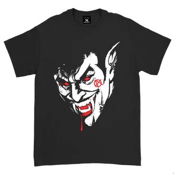 Lil Peep X Tujec Telo Anarhijo Vampir T shirt XL Nove Xl Verodostojno Deadstock Bele O Vratu Bombaža T-Shirt Smešno