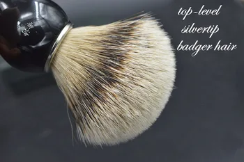 Silvertip jazbec lase britje krtačo ročno izdelane britje krtačo moški negovalni komplet