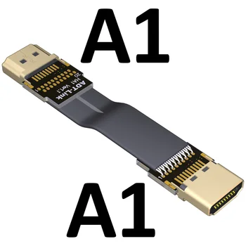 Standard HDMI tip V2.0 vgrajen podaljšek podpira 2K / 144hz 4K / 60Hz ravno kabel računalnika žice Podaljšek