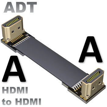 Standard HDMI tip V2.0 vgrajen podaljšek podpira 2K / 144hz 4K / 60Hz ravno kabel računalnika žice Podaljšek