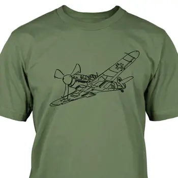 Nova Moda Messerschmitt Bf-109 T-Shirt Tee majica