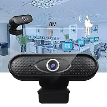 1080P H-D spletno Kamero Visoke Ločljivosti, Računalniških perifernih naprav Plastičnih vgrajenim Mikrofonom Driverless za PC Računalnik