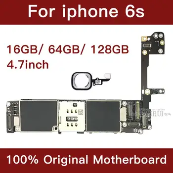 Za iPhone 6s 4.7 palčni matični plošči Odkleniti Mainboard Z Dotik ID Polno Funkcijo Prvotne IOS Nameščen Logiko Odbor