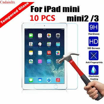 10 KOS 9H Pravi Kaljeno Steklo Za Apple iPad mini 1/2/3 A1432 A1455 A1490 A1600 za 7,9 palčni Tablični RAČUNALNIK Film HD Zaslon Zaščito Stražar