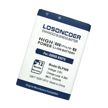 LOSONCOER 3500mAh BLP569 Baterija za OPPO Najdi 7 Našli 7a X9000 X9006 LTE X9007 X9076 X9077 Litij-ionsko polimer baterijo