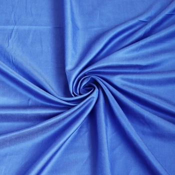 100cm*137 cm, težka svila bombaž tkanina royal modra obleka obleke posteljnina naravnih tekstilnih