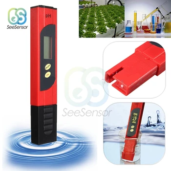 Prinaša dobička LCD Digitalni PH Meter Peresa Tester natančnost 0.01 Akvarij Bazen z Vodo za Vino Urina Samodejno Umerjanje