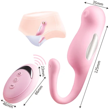 OLO 7 Hitrosti Električnega Udara Vibrator Orgazem Daljinski upravljalnik Skok Jajce G-spot Klitoris Stimulator Spolnih Igrač Za Ženske