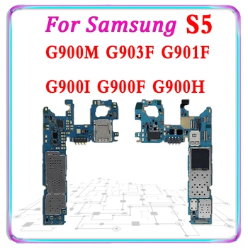 Prvotne Matično ploščo Za Samsung S5 G900M G903F G901F G900I G900F G900H Motherboard Android Logiko Odbor Preizkušen dela