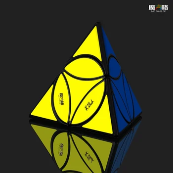 Novo XMD Qiyi Mofangge Kovanec Tetrahedron Yuanpan Pyra Speed Magic-Kocka Strokovno Nepravilno Uganke Kocke Darilo Cubo Magico