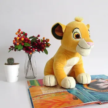 30 cm Novega Dobre Kakovosti Srčkan Sedel Visoko Simba Levji Kralj Plišastih Igrač anime Simba Mehko Polnjene Živali lutka Otrok dekle Darila