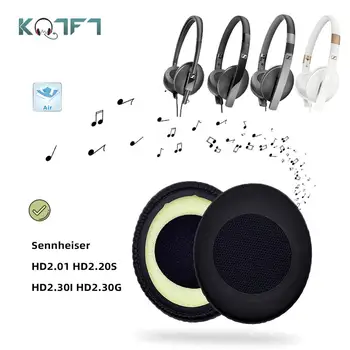 KQTFT 1 Par Zamenjava EarPads za Sennheiser HD2.01 HD2.20 HD2.30I HD2.30 G Slušalke EarPads Earmuff Kritje Blazine Skodelice