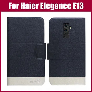 Vroče Prodajo! Haier Eleganco E13 Primeru Nov Prihod 5 Barv Modno Razkošje Ultra-tanko Usnje, Telefon Zaščitni Pokrov