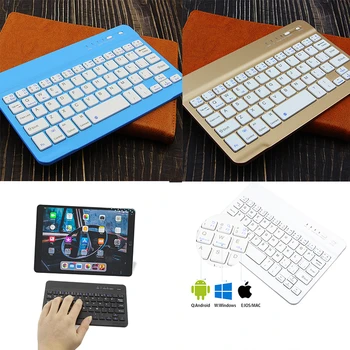 Mini Brezžična Tablet Kayboard Prenosni Slim Ultra Lahki Kayboards Za Ipad 78 Tipke Urad Kaypad Za Pametni Telefon