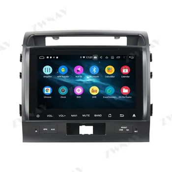 2 din zaslon na dotik, Android 10.0 Avto Multimedijski predvajalnik Za TOYOTA LAND CRUISER LC200 2008-BT radio stereo GPS navi vodja enote