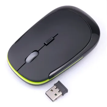 USB Wireless Mouse Nastavljiv DPI Optični Sprejemnik Računalniško Miško 2,4 GHz Ultra-tanek Miši Za Laptop PC Miško 521#2