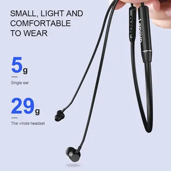 Lenovo Wireless Neckband Bluetooth Slušalke Športne Stereo Čepkov Magnetni in-ear Slušalke Slušalke za iPhone xiaomi
