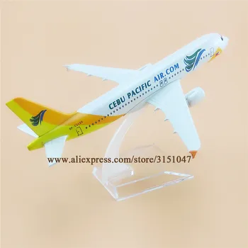 16 cm CEBU PACIFIC Air Airbus 320 A320 Airlines Letalo Model Zlitine Kovin, Diecast Model za Letenje Zrakoplovov Airways Otroci Darilo