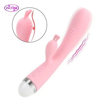Močno Rabbit Vibratorji Sex Igrače Za Ženske Vagine, Klitoris Stimulator Ženski Masturbator Dildos Analni Čep Pari Orodja Stroj