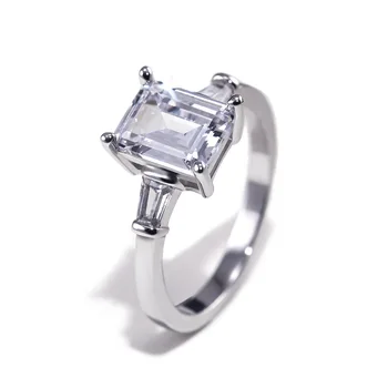 2021 luksuzni princesa 925 sterling srebro zaročni prstan za ženske, obletnice, darila nakit trgovini božič navidad R5487