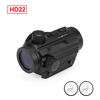Lov Micro Red Dot Sight Madeži Področje Ostrostrelec Riflescope Holografski Znamenitosti AK47 Zračno Puško Znamenitosti Obsegov Za Puške šibrenice Optika