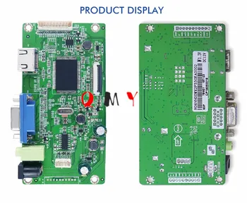 Brezplačna dostava komplet za NV156FHM-NY4 NV156FHM-NX1 QV116FHB-N81 HDMI + VGA LCD LED LVDS EDP Krmilnik Odbor Voznik
