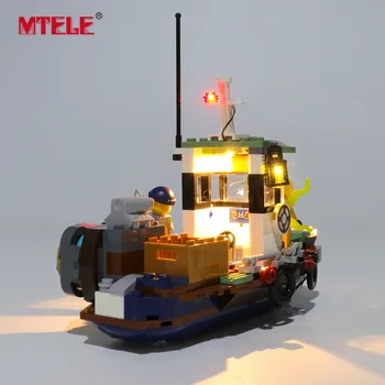 MTELE blagovne Znamke LED Light Up Kit Za Potopljenih Kozice Čoln Compatile Z 70419