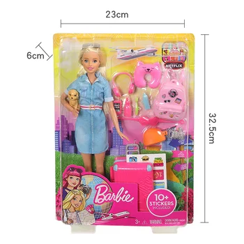Prvotni Barbie Lutka Fashionista Ličila Igrače za Dekleta Otrok Rojstni dan Darila Otroci Bonecas Moda Lepa Princesa Lase