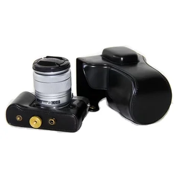 PU usnje Fotoaparat Torba Primeru Zajema Torbica Za Fujifilm X-T10 X-T20 X-T30 XT10 XT20 XT30 18-55mm 16-50mm Objektiv S Traku