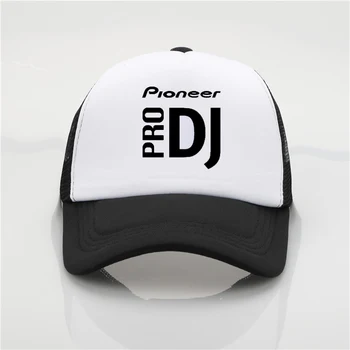 Moda DJ slog Pioneer Tiskanje baseball kapa s šcitnikom Moški ženske Poletje Trend Skp Plaži Vizir klobuk