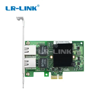 LR-LINK 9222HT Intel I350-T2 Združljiv Dual Gigabit Ethernet RJ45 Vrata Lan Adapter PCI-Ex1 Omrežna kartica 10/100/1000Mbps Za PC