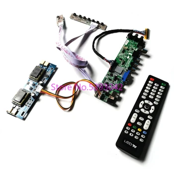 Za M220Z1-L01/L02/L03/L05/L06/L07/L08 1680*1050 USB+AV DVB-T 4CCFL 3663 digitalni LVDS 30Pin LCD zaslon krmilnik odbor kit