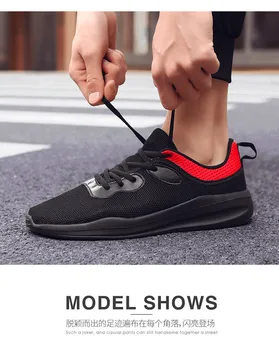 Plus velikost priložnostne copati Moški Čevlji Prodajo blagovne Znamke Copati Moški Športni Moški Dihanje Zapatillas Hombre Moški Čevlji
