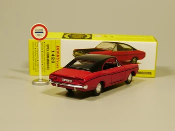 DINKY IGRAČE 1:43 Opel Commodore Diecast model avtomobila