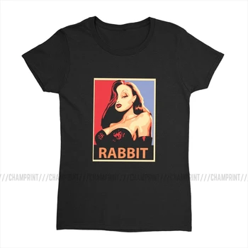 Who Framed Roger Rabbit Ženske T Srajce Vrhovi Tees Harajuku Čistega Bombaža T-shirt za Ženski Krog Vratu Super Oblačila Big Velikost