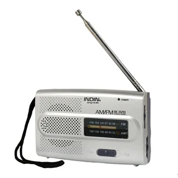 Prenosni AM/FM Radio Dlančnik Pocket Radio s Slušalke Majhna Kompaktna Velikost Aktivne Športne Prenosni Sprehod, Tek ali Jogging