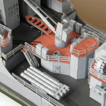 1:200 Admiral Antisubmarine Ladje DIY 3D Paper Card Model Stavbe Nastavite Gradnje Izobraževalne Igrače Igrača Vojaške Model Otroci Igrače