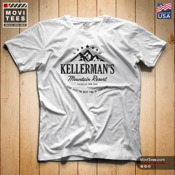 Kellerman JE Mountain Resort T-Shirt, ki je Navdihnila Film Dirty Dancing 2019 Unisex Tee