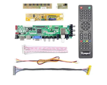3663 Digitalni Signal DVB-C, DVB-T2 DVB-T komplet za LTN154X3 LTN154X3-L05 LTN154X3-L03 LCD TV Krmilnik Odbor LUA63A82