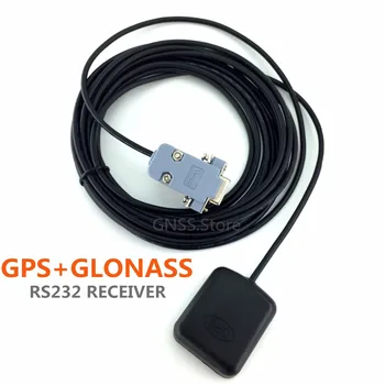 Brezplačna dostava 5V rs232 DB9 RS-232 GPS, glonass sprejemnik Gnss Anteno Čip Modul Načrtovanje,NMEA0183.