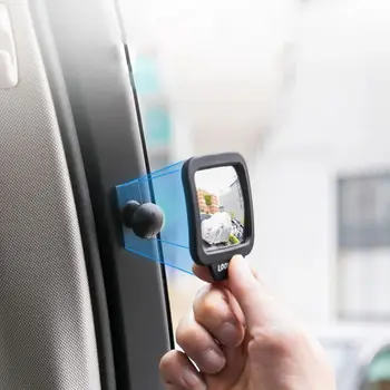 Avto Rearview Mirror 270 Stopnja Širokokotni Zadaj Magnet Ogledalo Auto Dodatno Odpravo Slepe Točke Za Varnost Avtomobilov