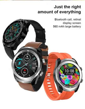 DT79 Pametno Gledati Moške IP67 Nepremočljiva Bluetooth Klic EKG 360*360 HD Ločljivost 560mAh Akumulator Velik Poslovni Smartwatch