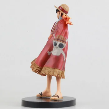 Akcijska Figura Juguetes Številke Zbirateljske Igrače za otroke Božič 18 cm Anime figur Enem Kosu Luffy Gledališke Edition