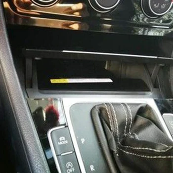 10W avto QI brezžični polnilnik brezžični mobilni polnilnik hitro polnjenje tablice držalo za telefon pribor za VW Golf 7 MK7 za iPhone