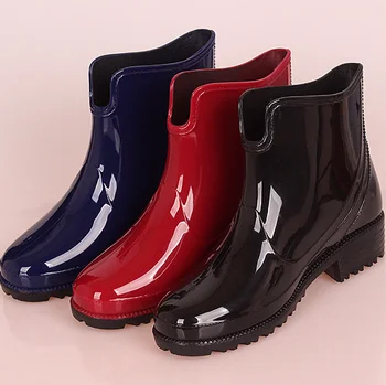 2020 Ženske/Moški Dež škornji škornji ženske/moški Priložnostne Čevlji iz gume za dež čevlji Nepremočljiva Najbolje prodajanih slog