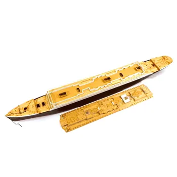 350044 1/400 Obsega Leseni Kabini za Akademije Kit RMS Titanic Ladje Model Leseni Kabini Dodatki