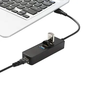 Žična USB 3.0, Da Gigabit Ethernet Plastičnih RJ45 LAN (10/100/1000) Mb / s Omrežna kartica Ethernet, Omrežna Kartica Za PC 1 Kos