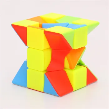 Zcube Twisted Skew Magic Cube Strokovno Hitrost Igre Odrasle Otroke, Izobraževalne Igrače, Sestavljanke, Kocke Ustvarjalne Igre Darilo