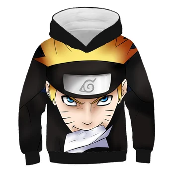 Moda Anime hoodie 3D tiskanih Naruto fantje in dekleta hoodie in majica vrh